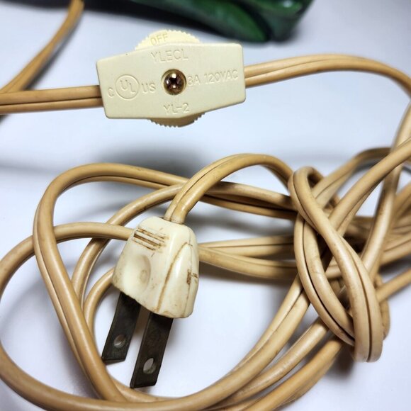 Mid Century Leaping Deer TV Lamp Planter Forest Green Retro Vintage 10.5”X 7.5” - Picture 10 of 15